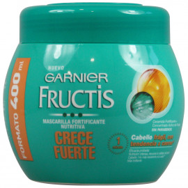 Garnier Fructis mascarilla 400 ml. Crece fuerte.