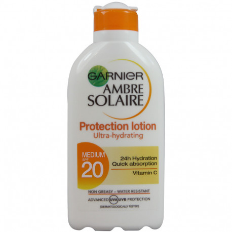 Garnier solar cream protection 200 ml. Protection 20.