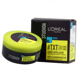 L'Oréal modeling cream for men's hair 75 ml.