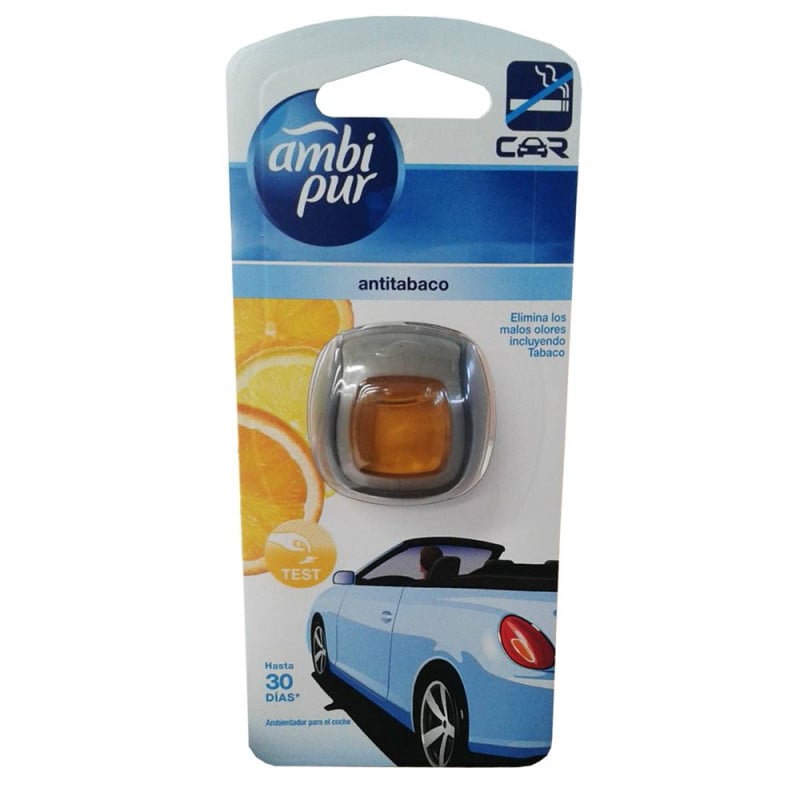 Ambipur car freshener clip 2 ml. Anti smoking. - Tarraco Import Export