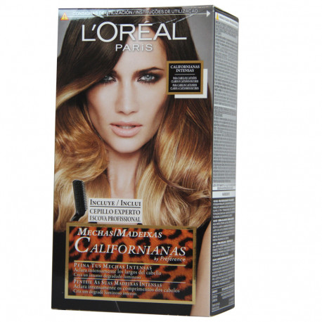 L'Oréal Paris dye Californian Wicks blond hair or dark.