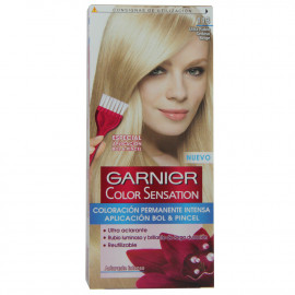 Garnier dye hair 113 Blond hair bright.