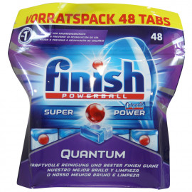 Finish dishwasher powerball tabs 48 u. Quantum super power.