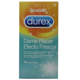 Durex preservativos 12 u. Efecto Frescor.