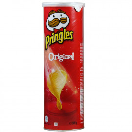Pringles potato crisps 165 gr. Original.