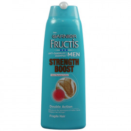 Garnier Fructis shampoo 250 ml. Men Strength Boost.