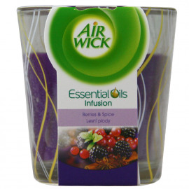 Air Wick air freshener candle 105 gr. Berrie & Spice.