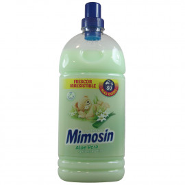 Mimosin softener concentrated 2 l. Aloe vera & white flowers.