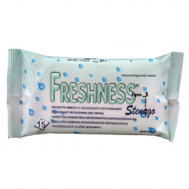 Freshness refreshing wet wipes 15 u.