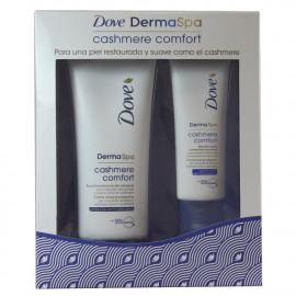 Dove Derma Spa body lotion 200 ml. + handcream 75 ml. Cashmere comfort.