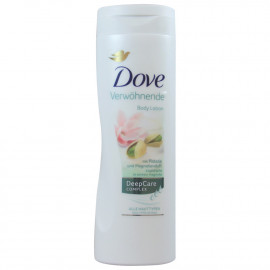 Dove body lotion 400 ml. Pistachio & magnolia all skin types.