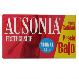 Ausonia protege slip 40 u. Normal.