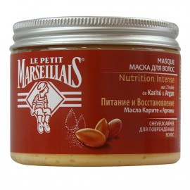 Le Petit Marseilleis mask 300 ml. Intense moisture karite y argan.