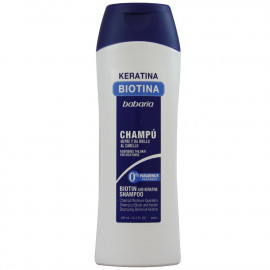 Babaria shampoo Keratin biotina 400 ml.