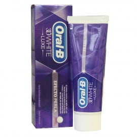 Oral B toothpaste 75 ml. 3D White luxe pearl effect.
