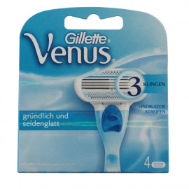 Gillette Venus cuchillas 3 hojas 4 u.