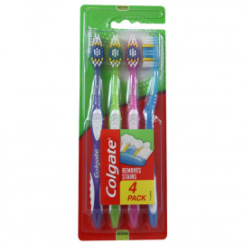 Colgate toothbrush 4 u. Medium premier clean.