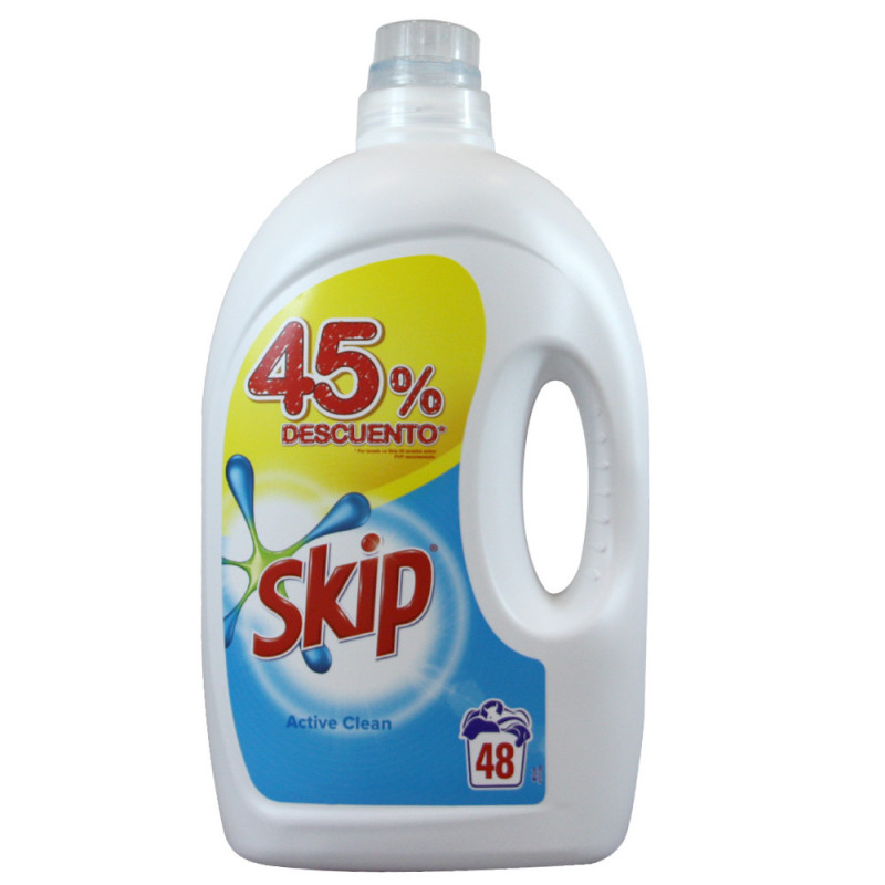 Skip liquid detergent 40 dose 2 l. Active clean. - Tarraco Import Export