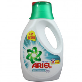 Ariel detergente gel 17 dosis 1,105 l. Actilift.