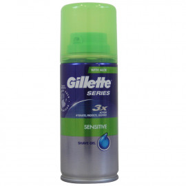 Gillette Series shaving gel 75 ml. Sensible Aloe Vera.
