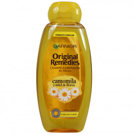 Garnier Champú 600 ml. Original Remedies camomila.