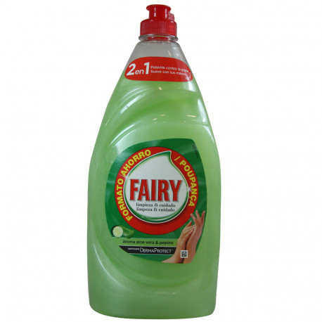 Fairy lavavajillas líquido display 240 u. 192 u. Aloe + 48 u. Rosas. -  Tarraco Import Export