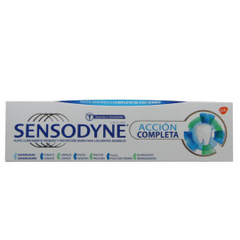 Sensodyne dentífrico 75 ml. Acción completa.