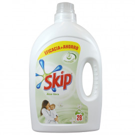 Skip detergente líquido 28 dosis 1,680 l. Aloe Vera