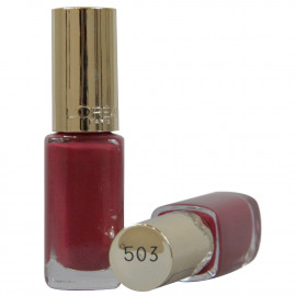 L'Oréal esmalte de uñas. 503 Addictive plum.