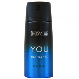 Axe desodorante bodyspray 150 ml. You Refreshed.