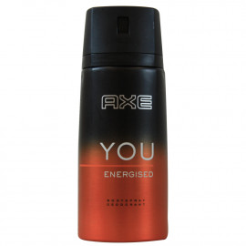 Axe desodorante bodyspray 150 ml. You Energised.
