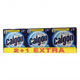 Calgon pastillas 3X180 gr. 2 en 1 - 12 u.