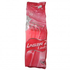 Laser II Ready Lady Razor 10 u.
