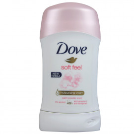 Dove desodorante stick 40 ml. Soft feel.