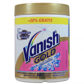 Vanish Oxi Action Gold 800 gr. Blanco.