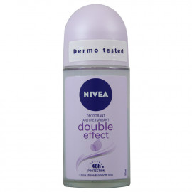 Nivea desodorante roll-on 50 ml. Double effect.