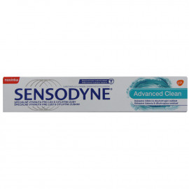Sensodyne toothpaste 75 ml. Advanced cleaning.