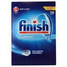 Finish dishwasher powerball tabs 110 u. Classic.