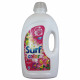 Surf detergente gel 60 dosis 4,2 l. Color Tropical lily.
