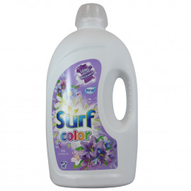 Surf detergente gel 60 dosis 4,2 l. color Iris y rosa de primavera.