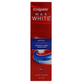 Colgate pasta de dientes 75 ml. Max White. Optic.