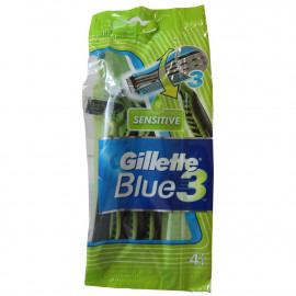 Gillette Blue III maquinilla de afeitar 4 u.