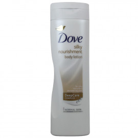 Dove body lotion 250 ml. Silky nutrition.