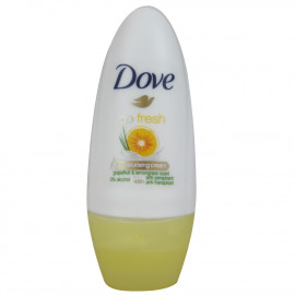 Dove desodorante roll-on 50 ml. Go Fresh pomelo y limón.