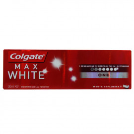 Colgate pasta de dientes 50 ml. Max White One.