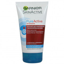 Garnier Skin Active gel exfoliante 150 ml. Pure Active Intensive.