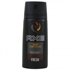 AXE deodorant bodyspray 150 ml. Fresh dark temptation.