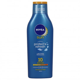 Nivea Sun solar milk 200 ml. Protection 10 refresh & protect.
