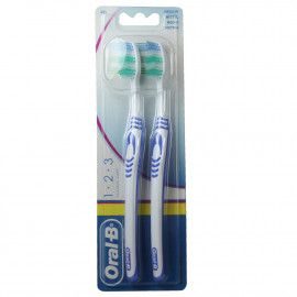 Oral B cepillo de dientes 2 u. Medio.