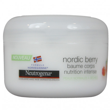 Neutrogena body lotion 200 ml. Deep hydration with nordic berry.